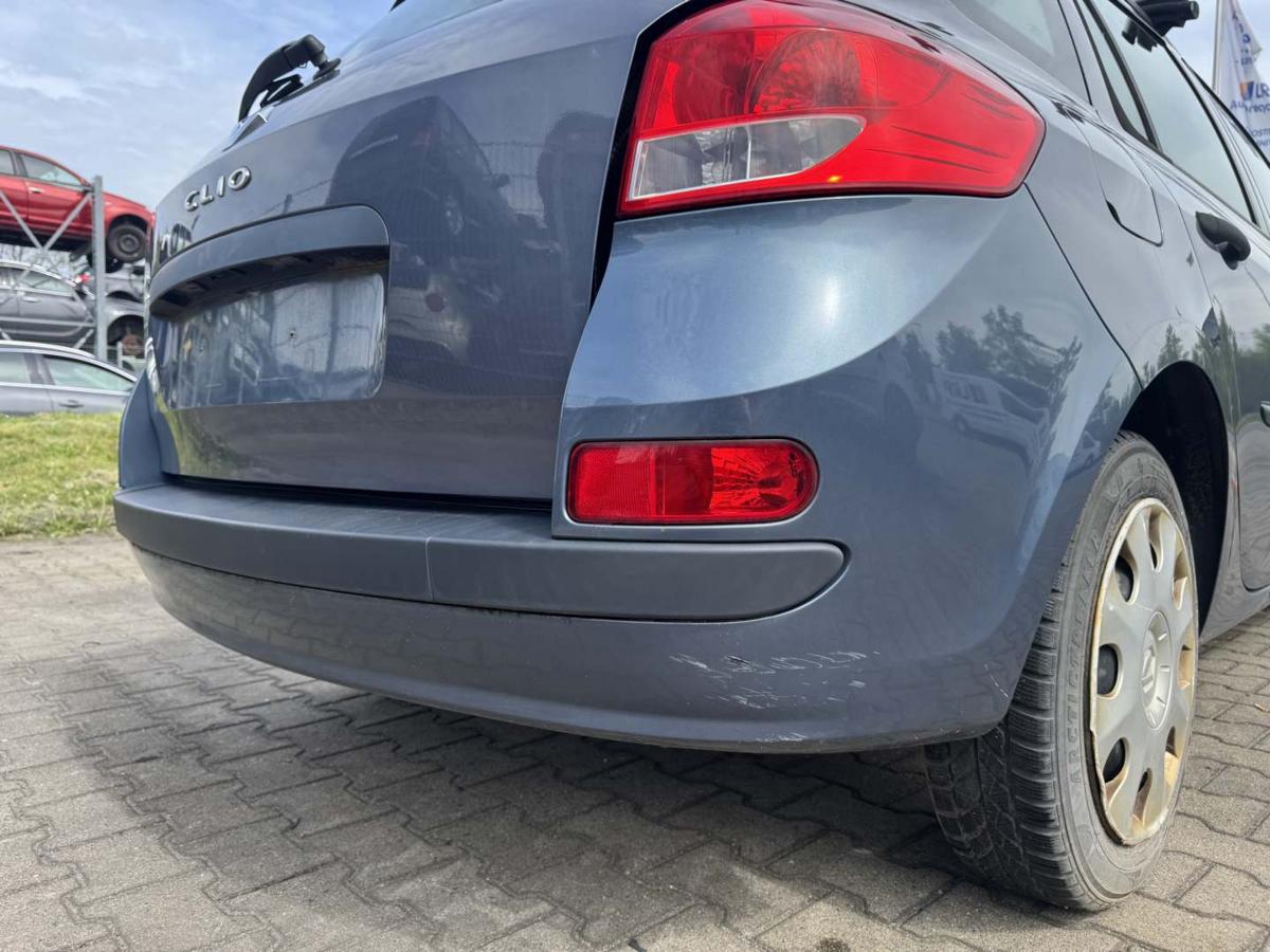 Renault Clio 3 Grandtour original Sto&szlig;stange Stossf&auml;nger hinten TEJ47 Bleu gris Kombi Bj.2009